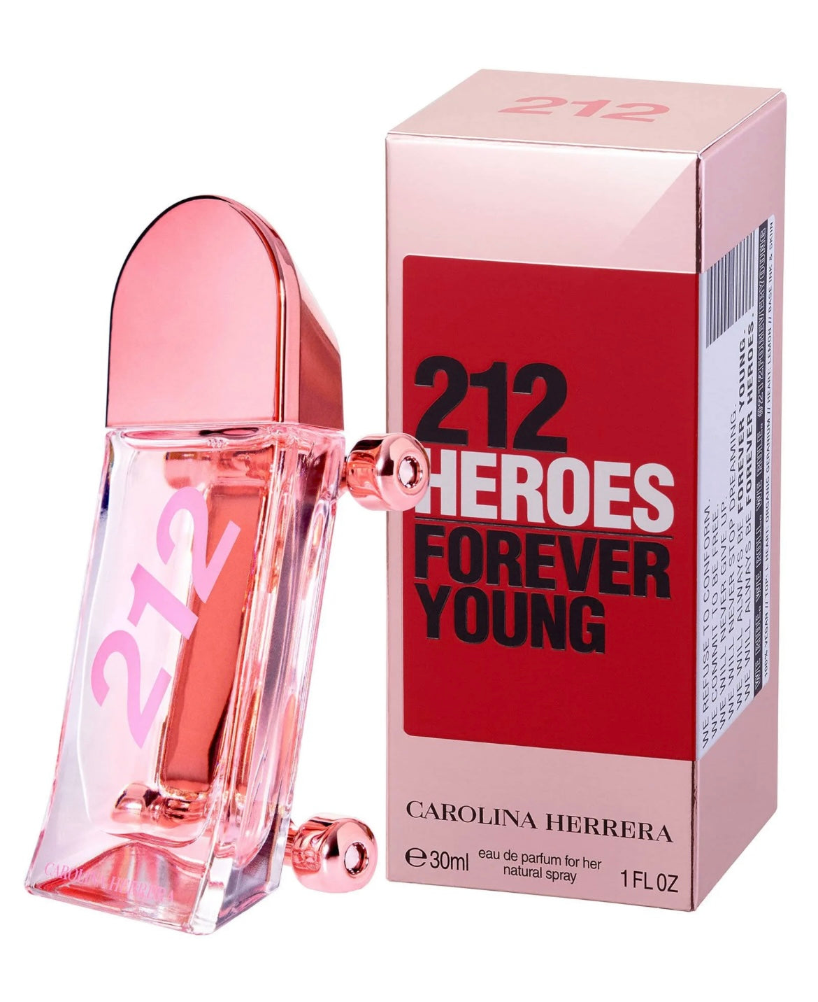 212 Heroes For Her Carolina Herrera Eau De Parfum 80ml